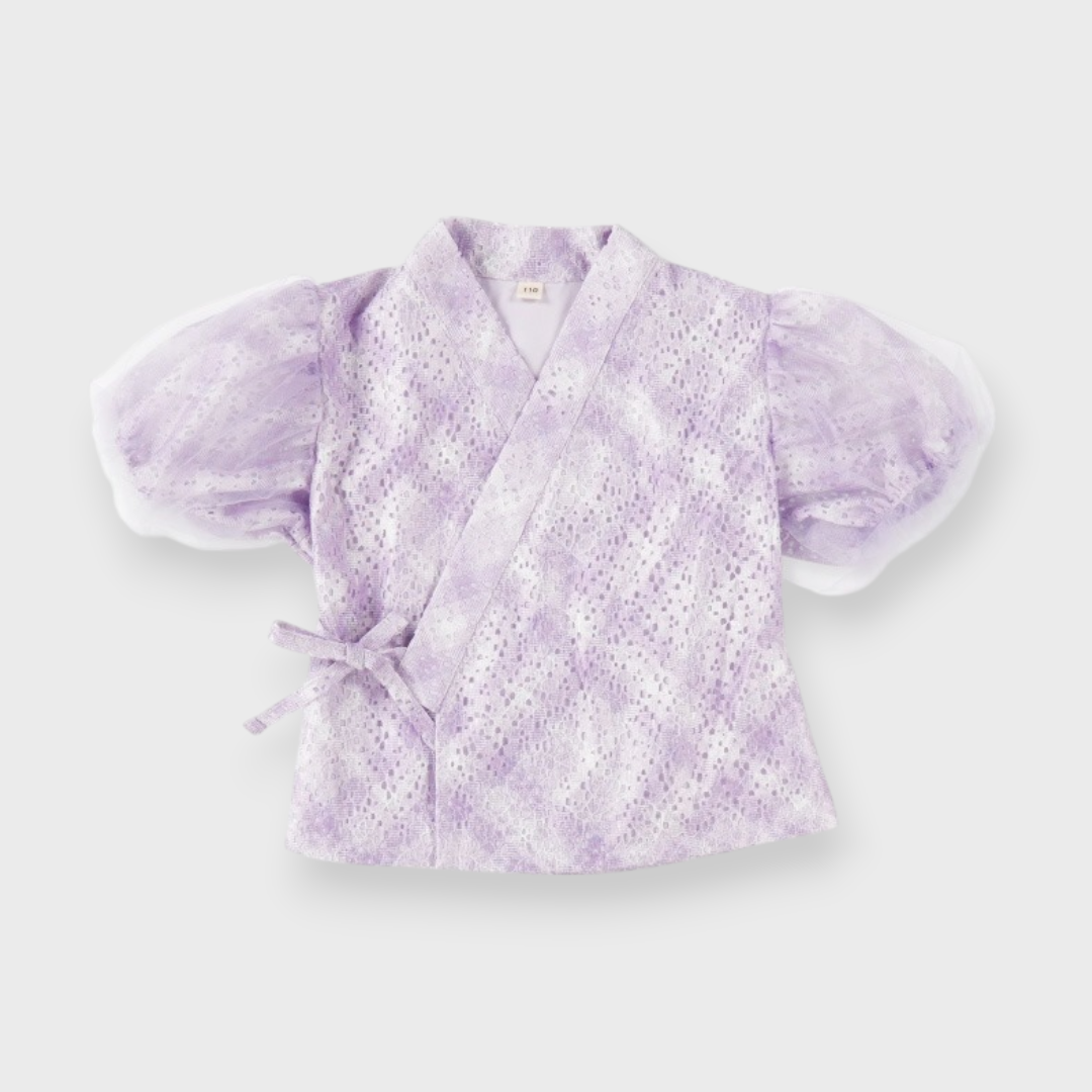 KIDS STAR LACE YUKATA DRESS (110–130CM)