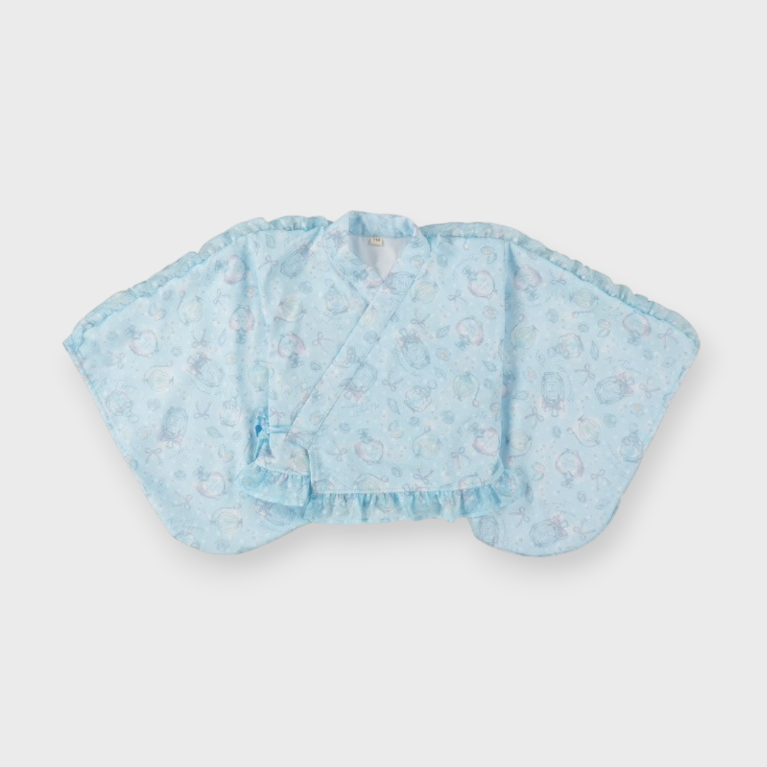 KIDS DREAMY KAWAII PRINT YUKATA DRESS (110–130CM)