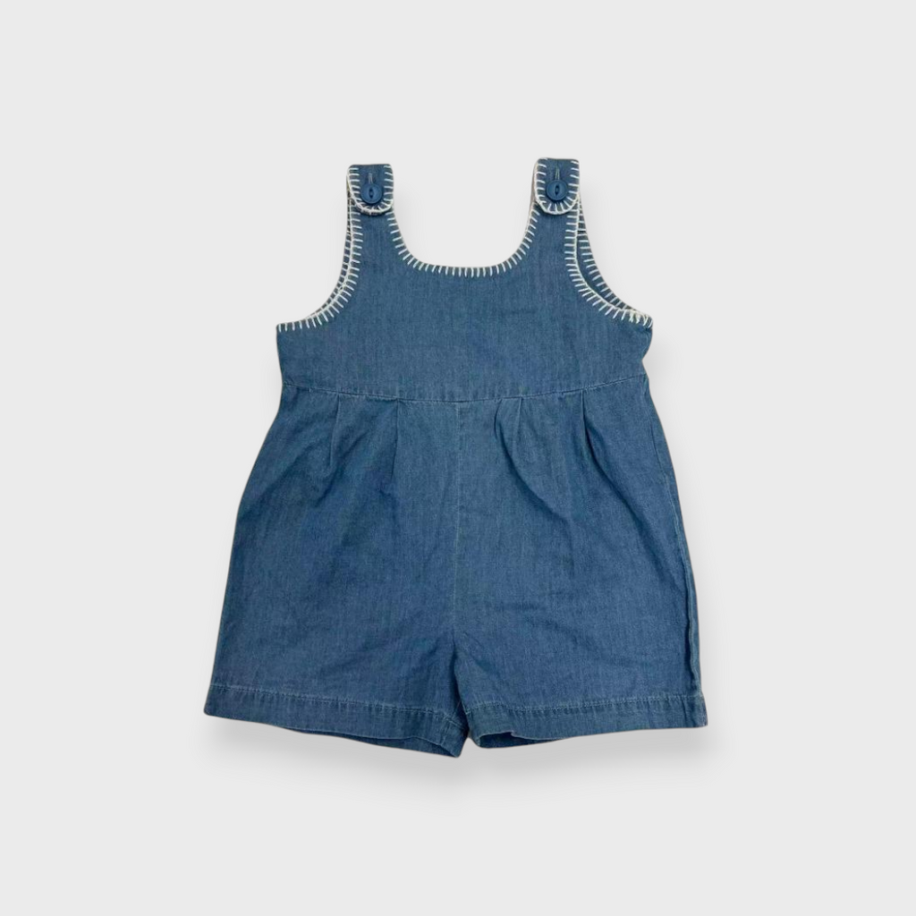 Kids (Size 90cm) Denim Salopette