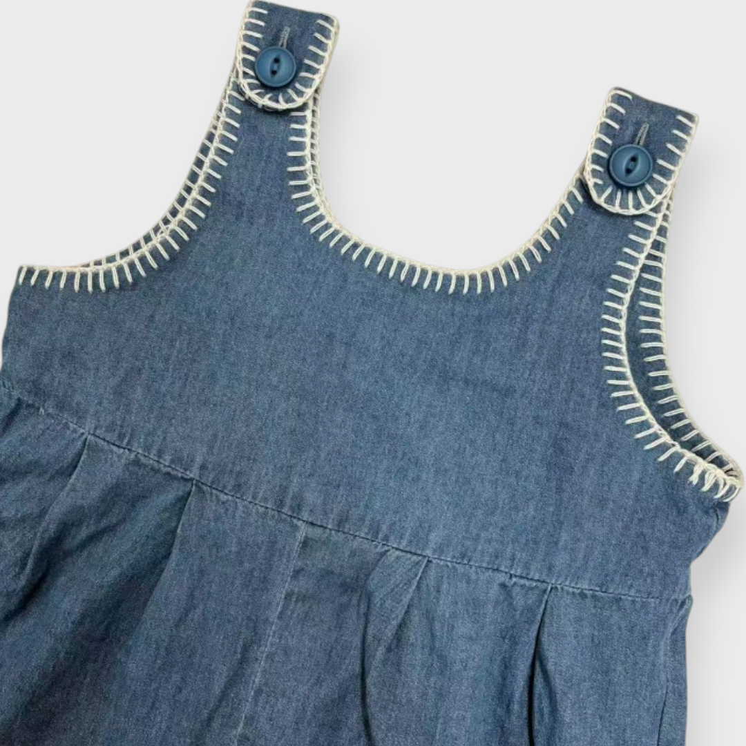 Kids (Size 90cm) Denim Salopette