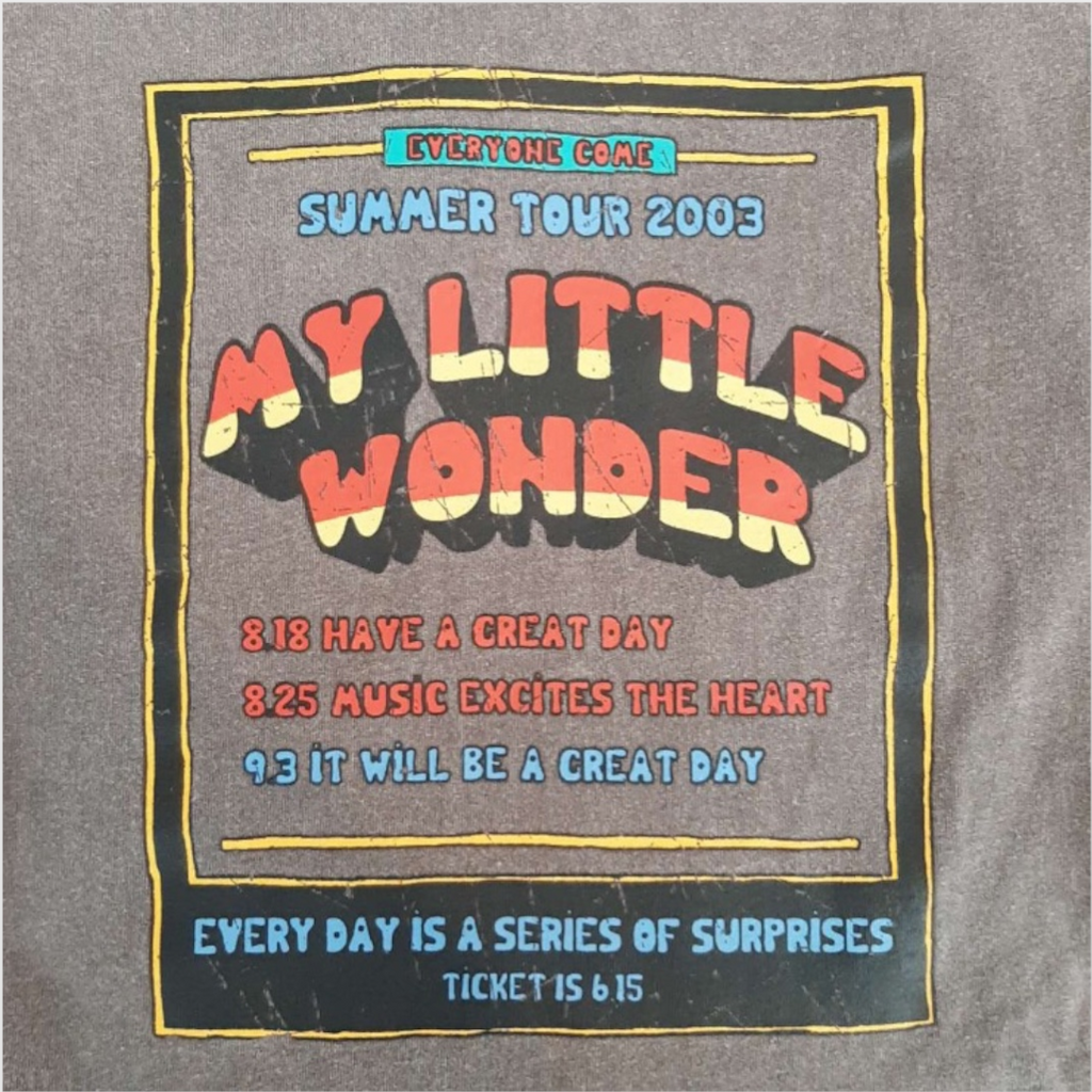 FADED MINI-LOGO GRAPHIC JUNIOR T-SHIRT (130CM)