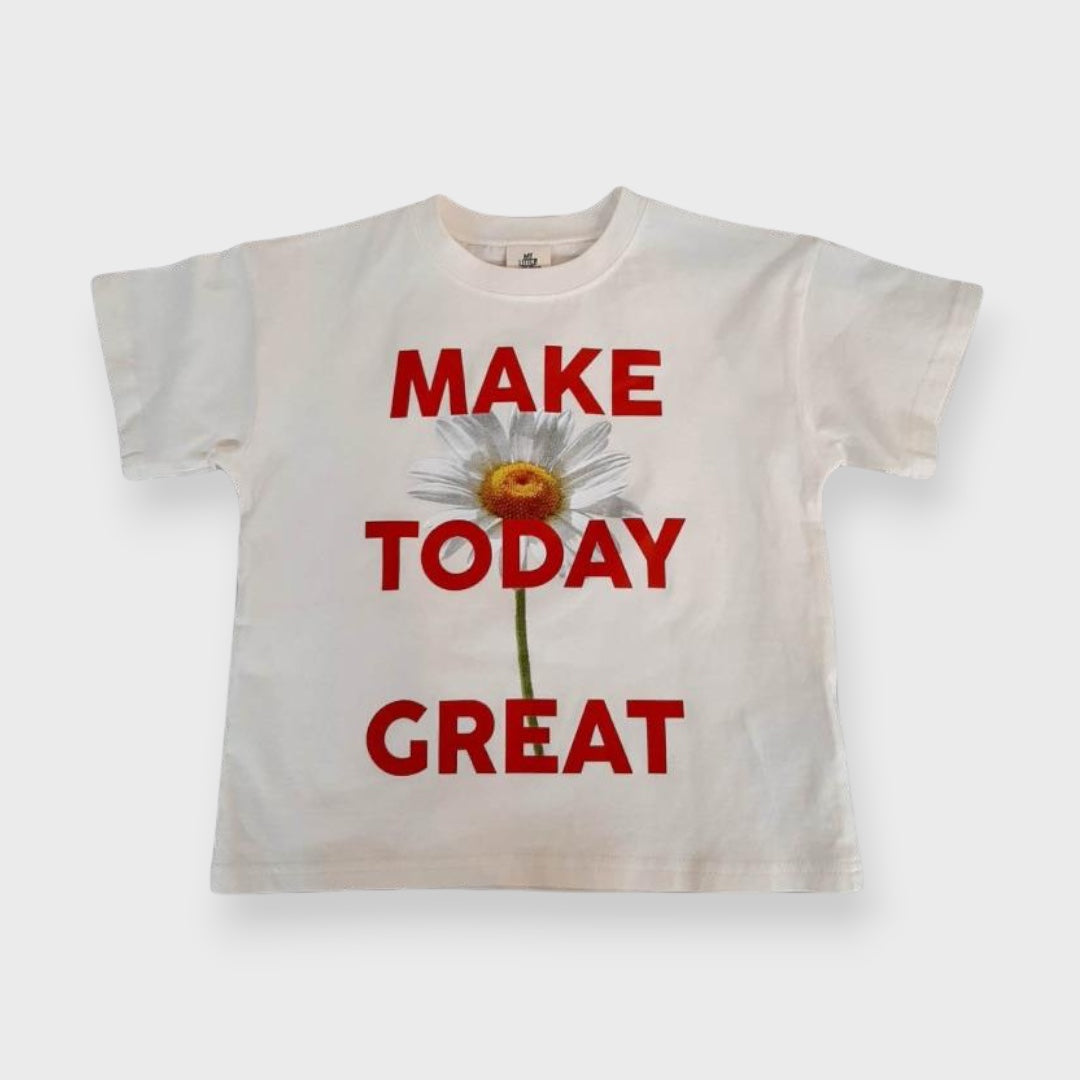INABA OVERSIZED FLORAL GRAPHIC KIDS T-SHIRT (100-120CM)