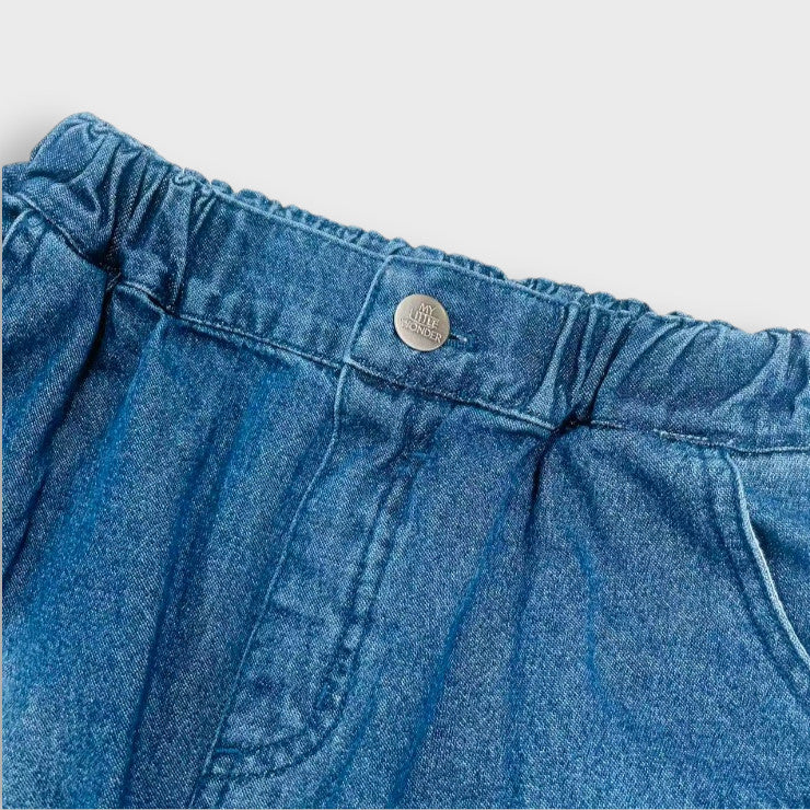 DISTRESSED VINTAGE HALF PANTS (100-120CM)