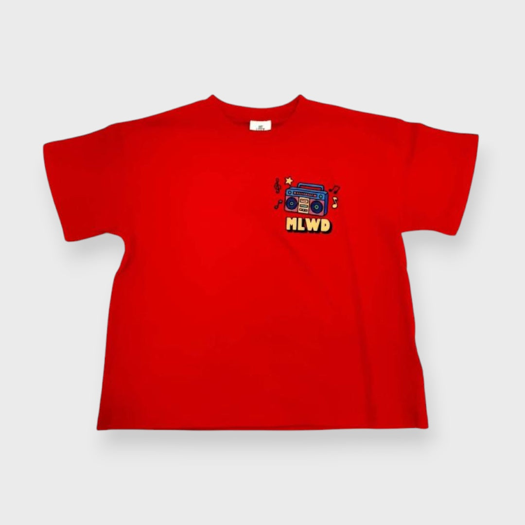 COLORFUL POP ILLUSTRATION JUNIOR T-SHIRT (130CM)