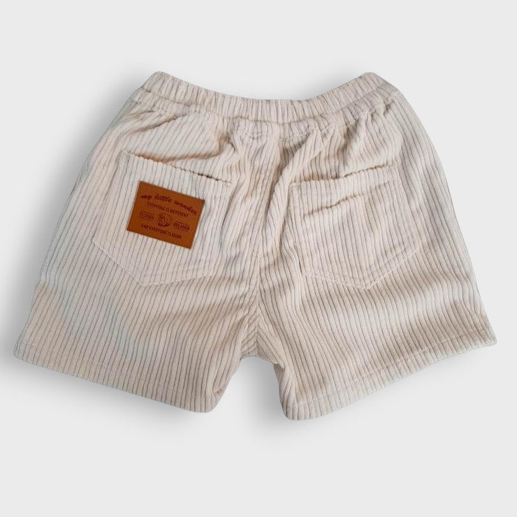 SUMMER CORDUROY HALF PANTS (100-120CM)