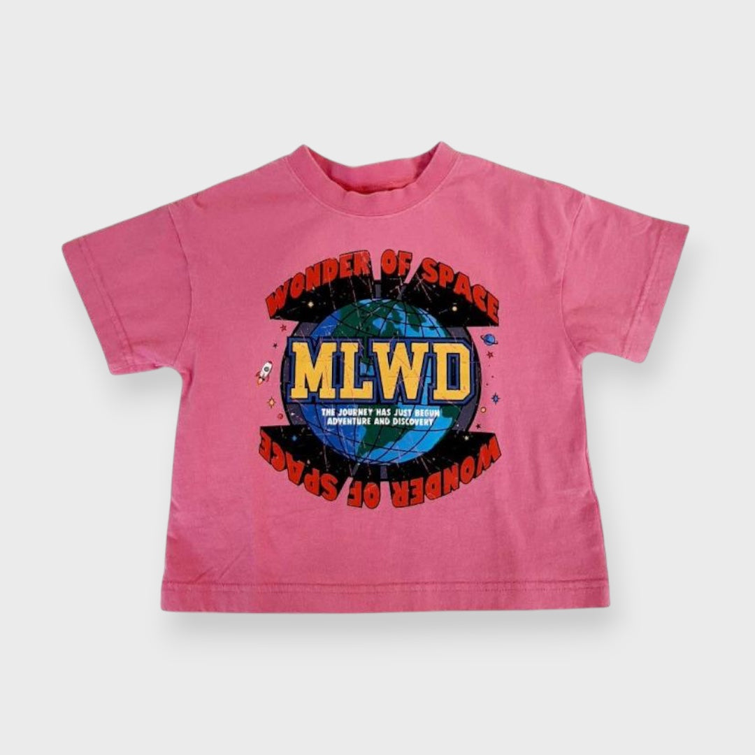 FADED LOGO GRAPHIC JUNIOR T-SHIRT (130CM)