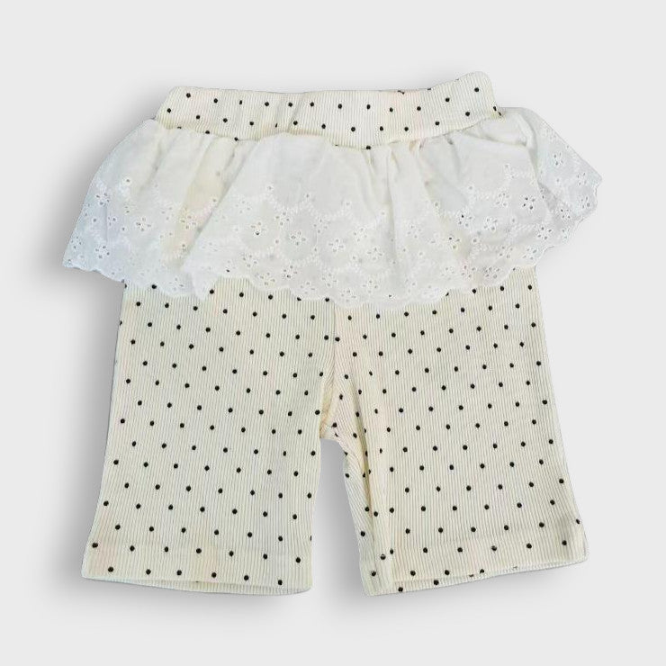 FRILLY LACE CYCLING SHORTS (100-120CM)