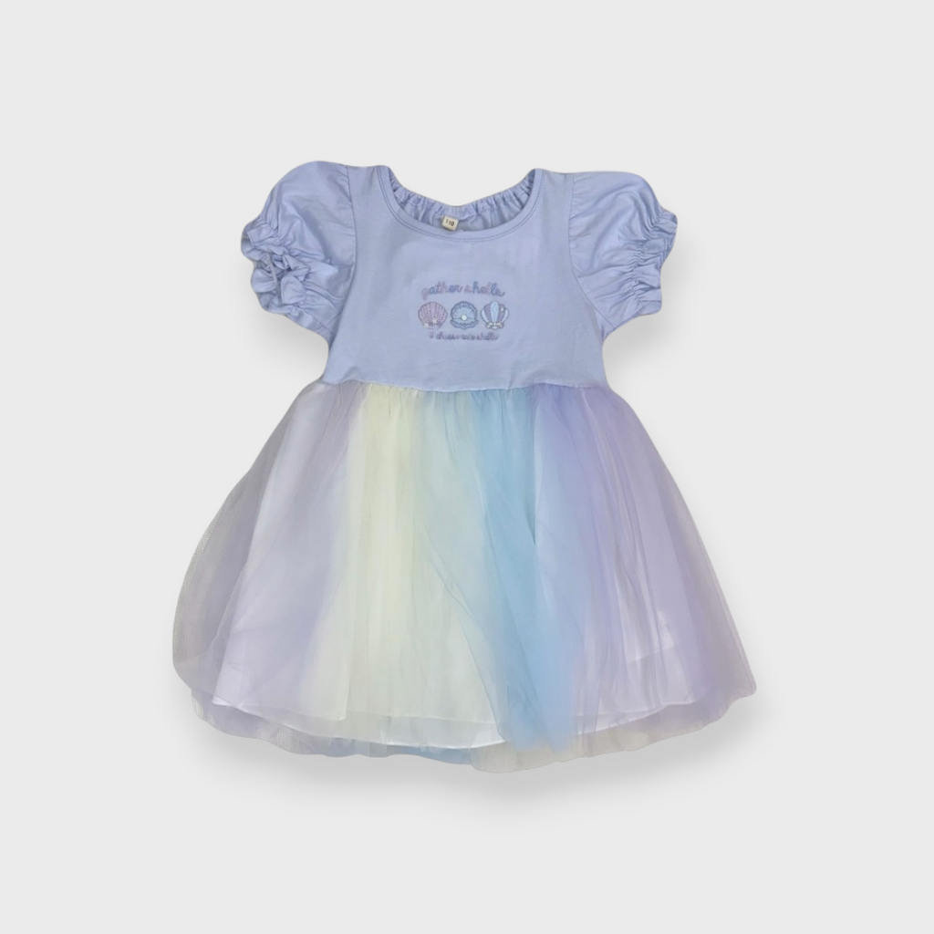 KIDS AURORA LAYERED TULLE DRESS (100-120CM)