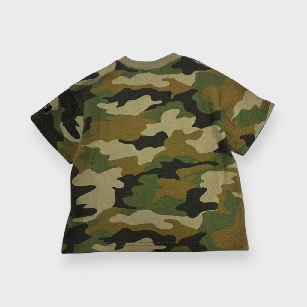 Kids (Size100-120cm) Camouflage Oversized Tee