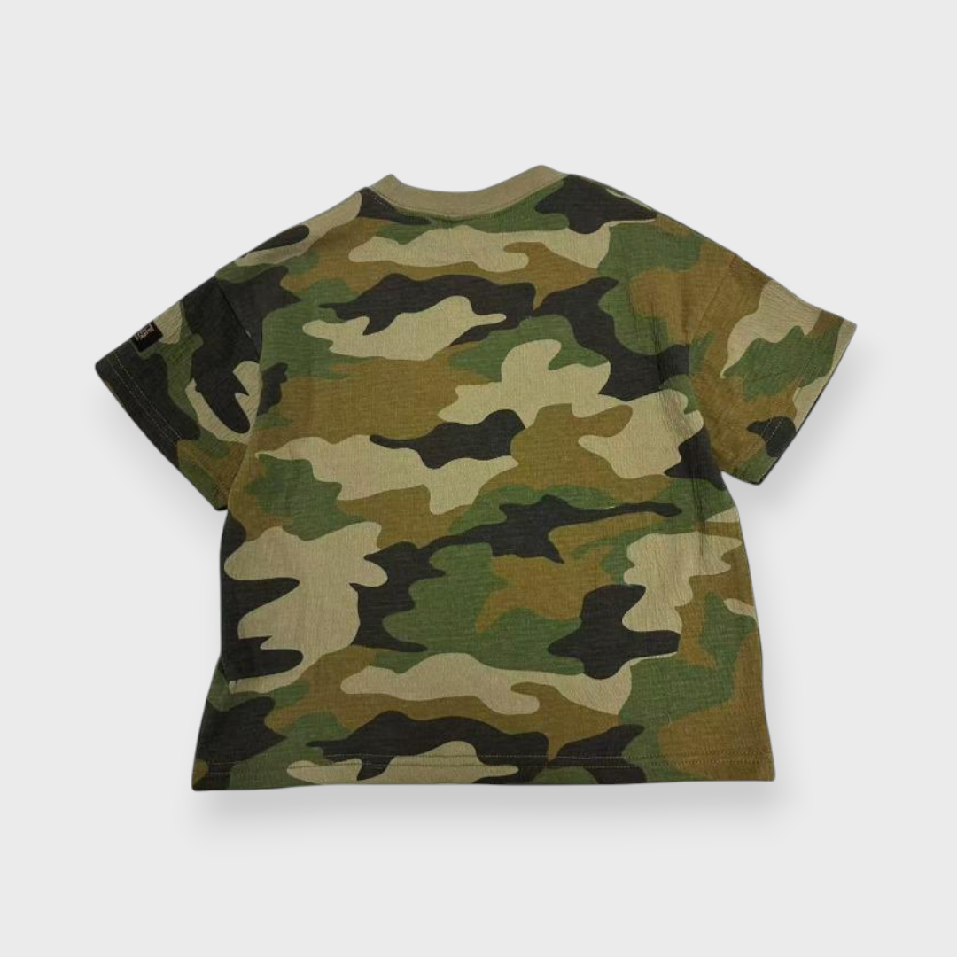 Kids (Size100-120cm) Camouflage Oversized Tee