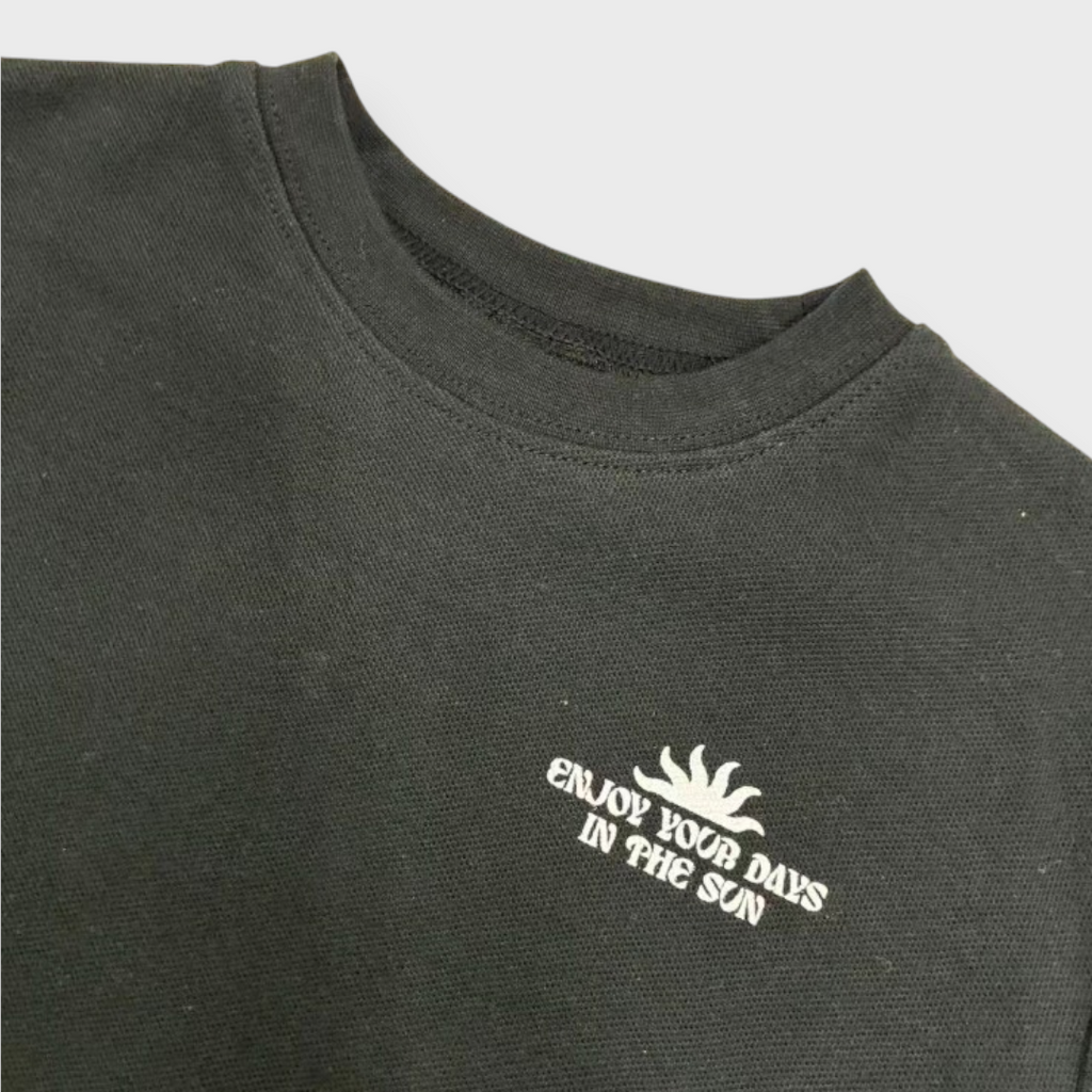 Kids (Size100-120cm) Tribal Sun Graphic Tee