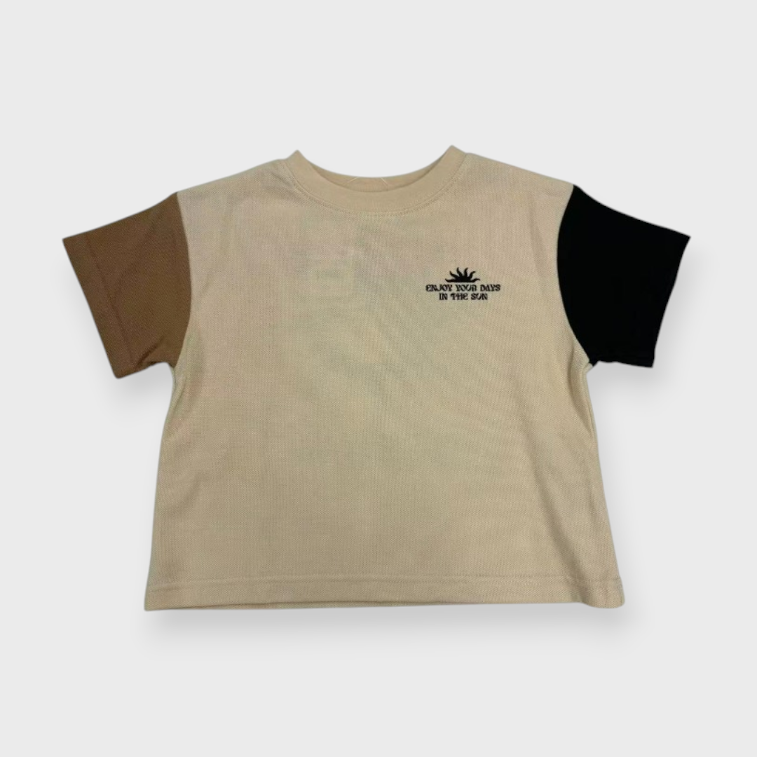 Kids (Size100-120cm) Tribal Sun Graphic Tee