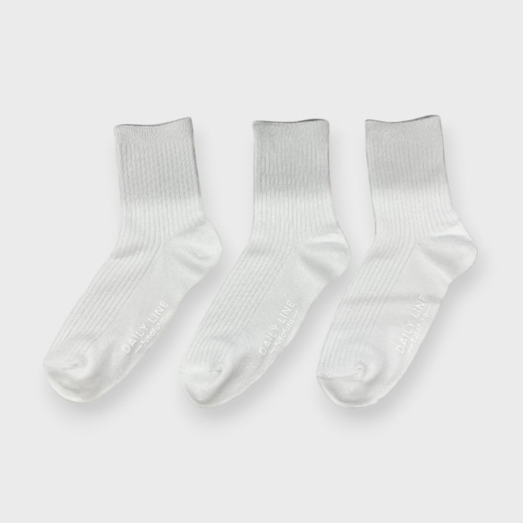 EVERYDAY TODDLER 3-PACK CREW SOCKS (13～18cm)