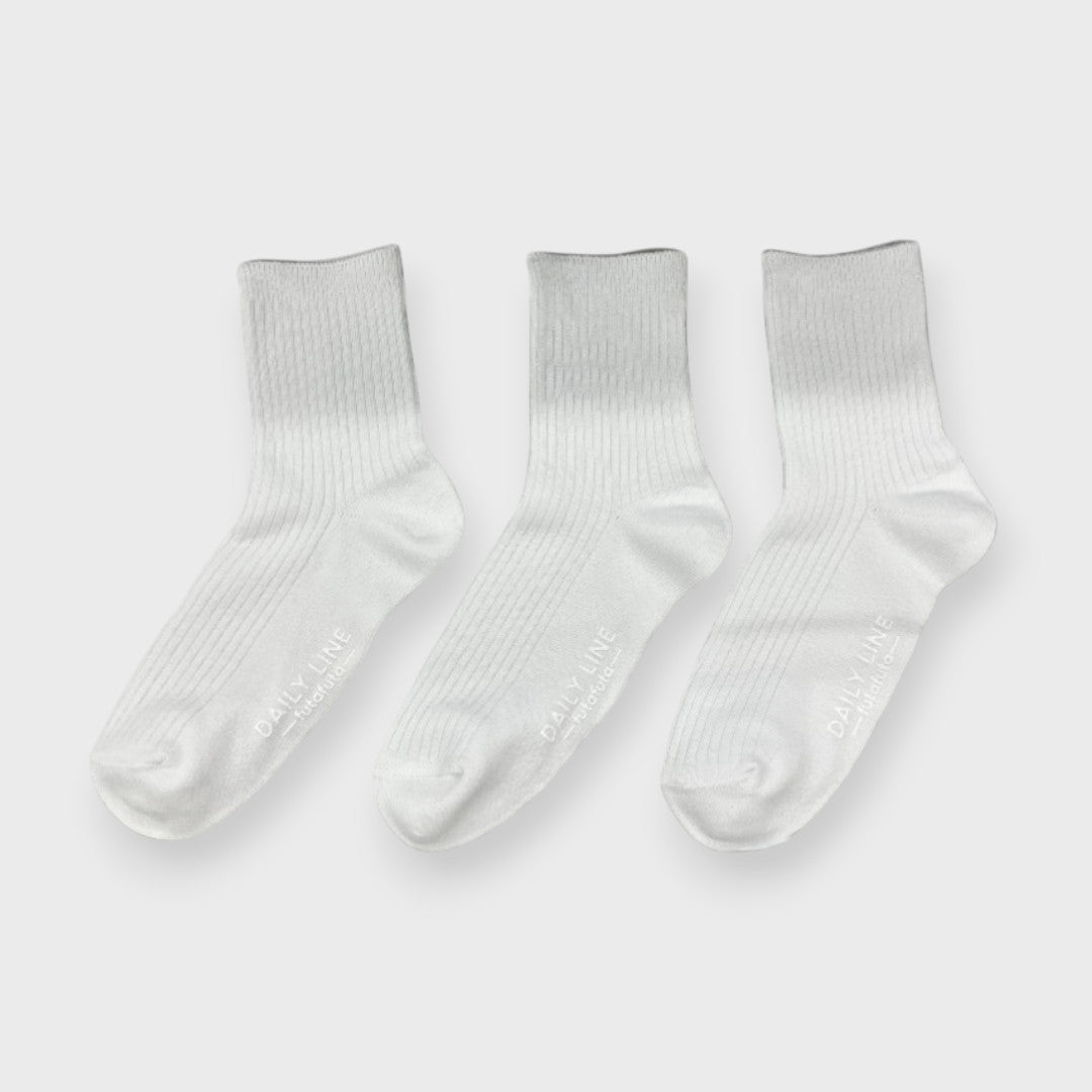 EVERYDAY TODDLER 3-PACK CREW SOCKS (13～18cm)