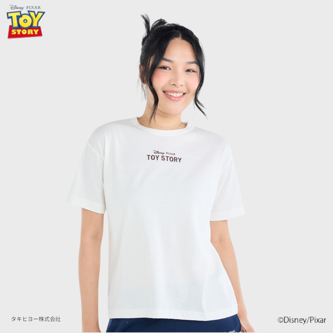 เสื้อยืด Toy Story ลาย Pizza Planet เอเลี่ยนแสนหิว (Size S-LL)