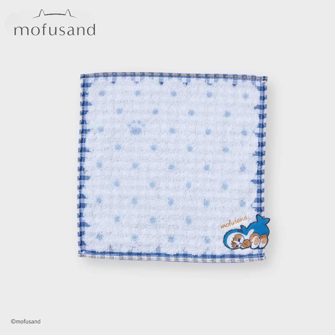 Mofusand Shark Cat Hand towel – Soft, Cuddly, and Ready to Bite Your Heart! 💘🦈