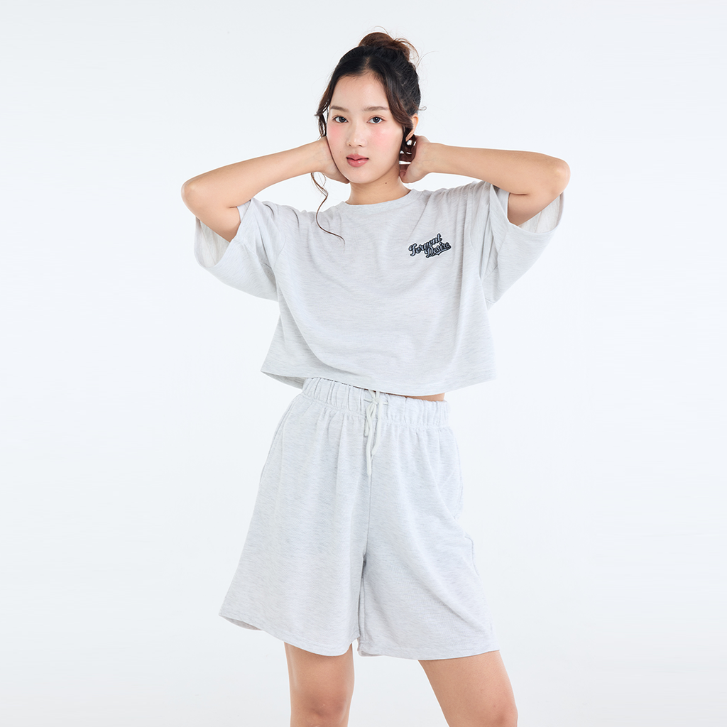 Everyday Cozy Crop Set — เซ็ตครอปสุดคูลความชิล ใส่แล้วคิ้วท์โคตร!