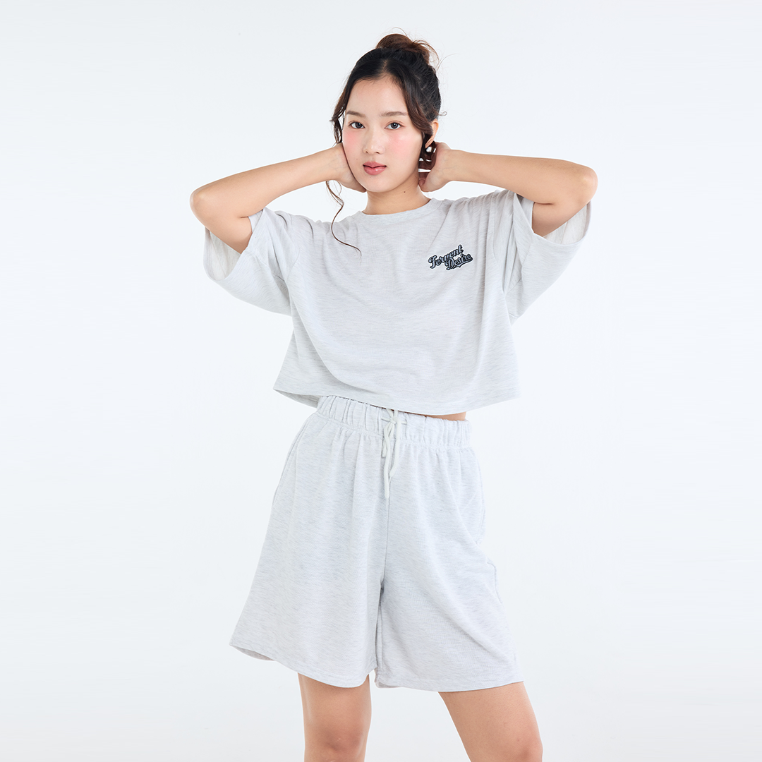 Everyday Cozy Crop Set — เซ็ตครอปสุดคูลความชิล ใส่แล้วคิ้วท์โคตร!