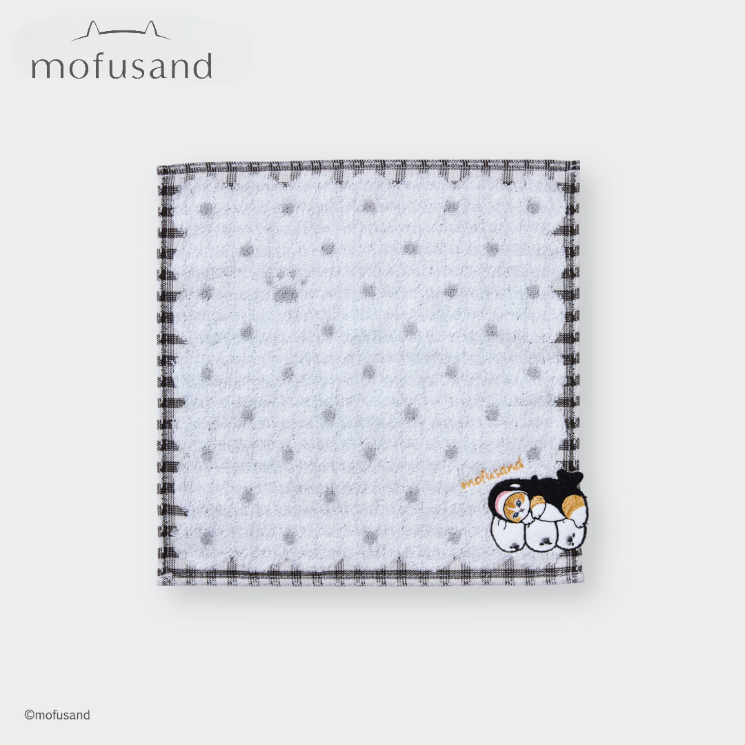 Mofusand Orca Cat Hand towel  – So Soft, It Feels Like a Whale Hug! 💖🐳