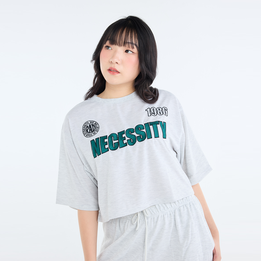 NECESSITY Retro-Lounge Duo Set – 90s Chill Comfort Outfit