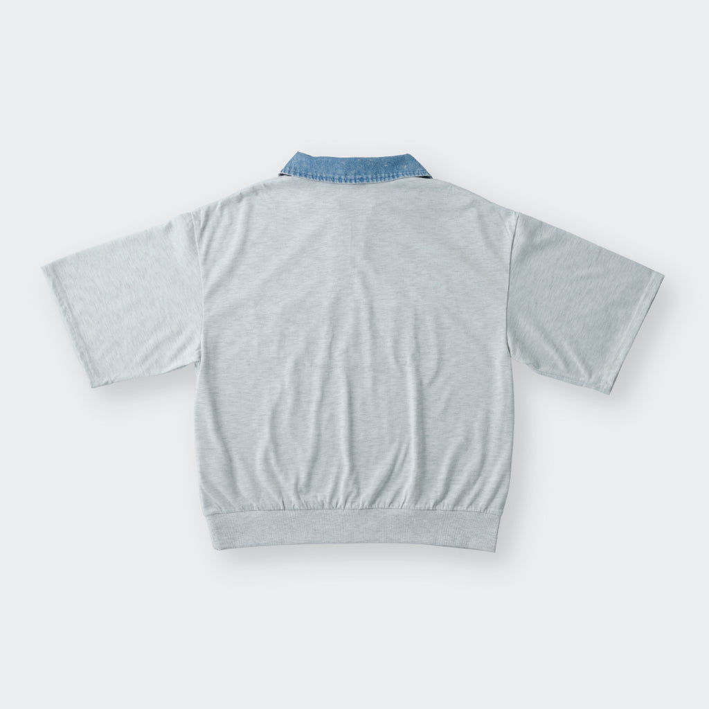 เสื้อครอปคอปกยีนส์ ACTIVERY – รุ่นคูลกรุบ แต่งน้อยแต่เท่มาก