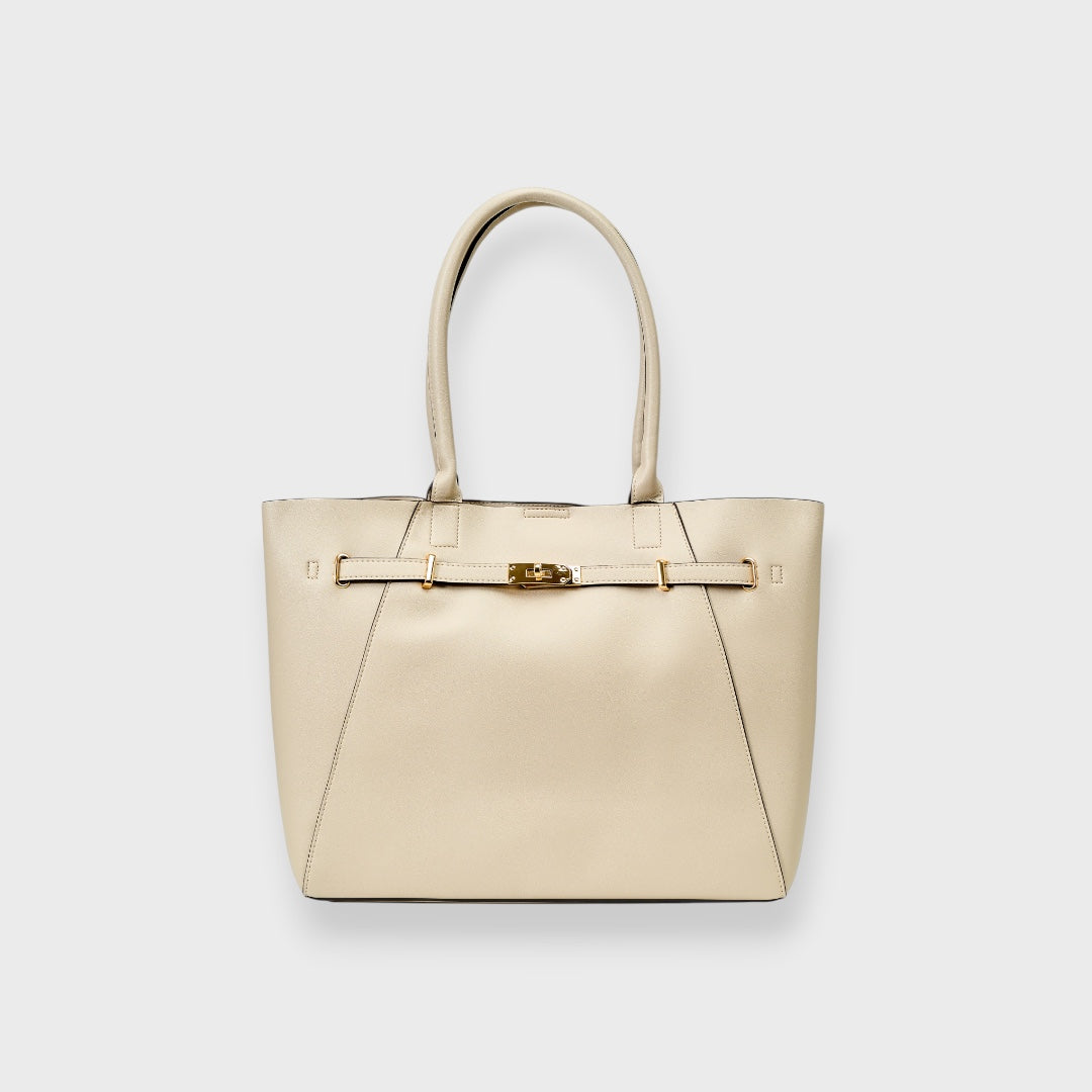 WOMEN’S BELT DETAIL TOTE BAG
