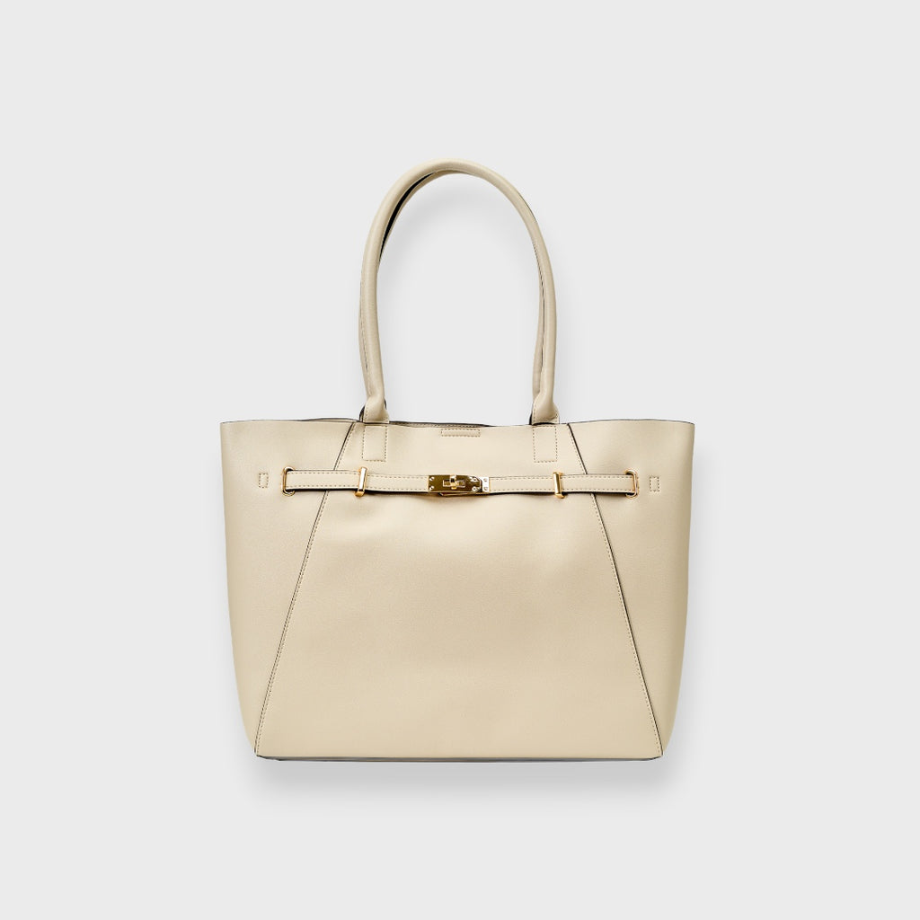 WOMEN’S BELT DETAIL TOTE BAG