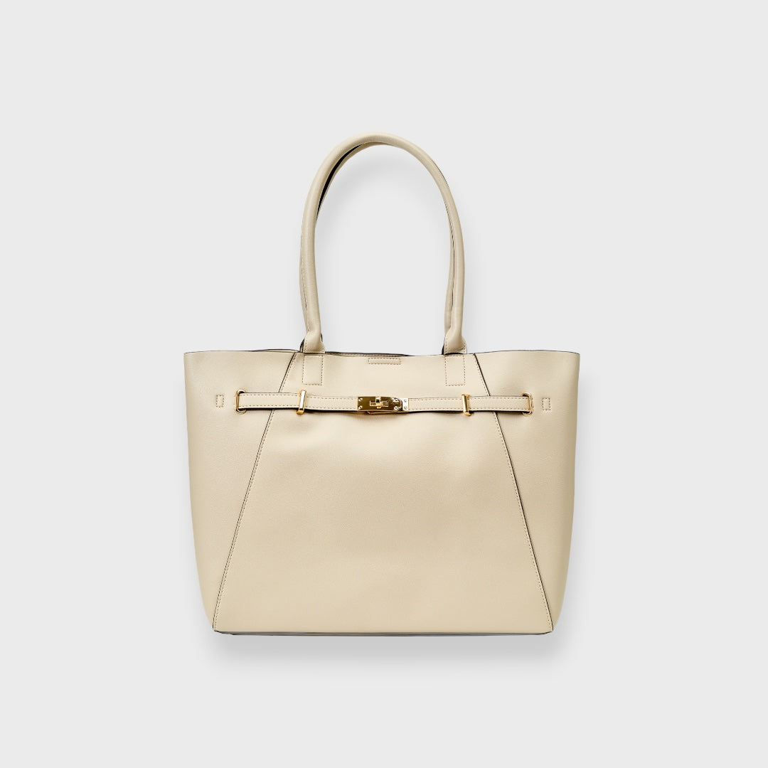 WOMEN’S BELT DETAIL TOTE BAG