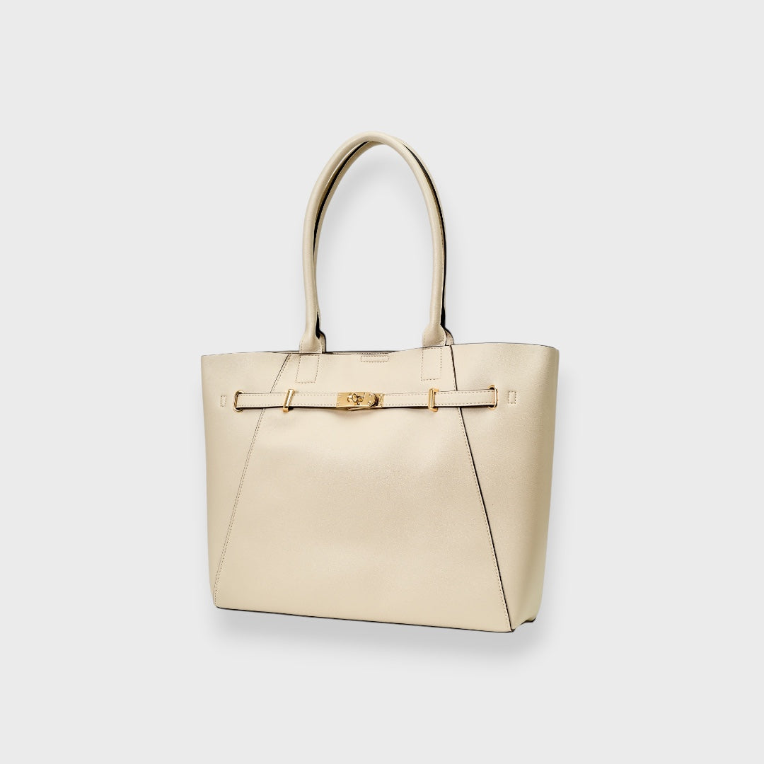 WOMEN’S BELT DETAIL TOTE BAG