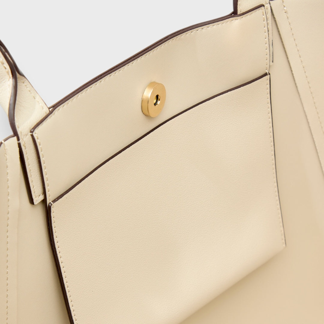 WOMEN’S BELT DETAIL TOTE BAG