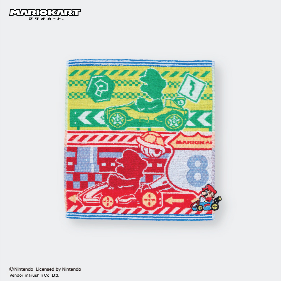MARIOKART-CHARACTERS HAND TOWEL