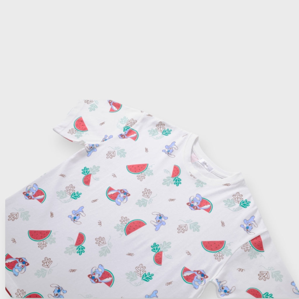 เสื้อยืดลายสติช x แตงโมซัมเมอร์ สดใสจนต้องยิ้ม!