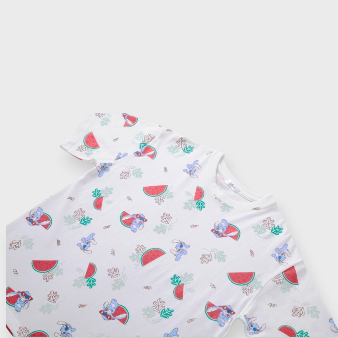 เสื้อยืดลายสติช x แตงโมซัมเมอร์ สดใสจนต้องยิ้ม!