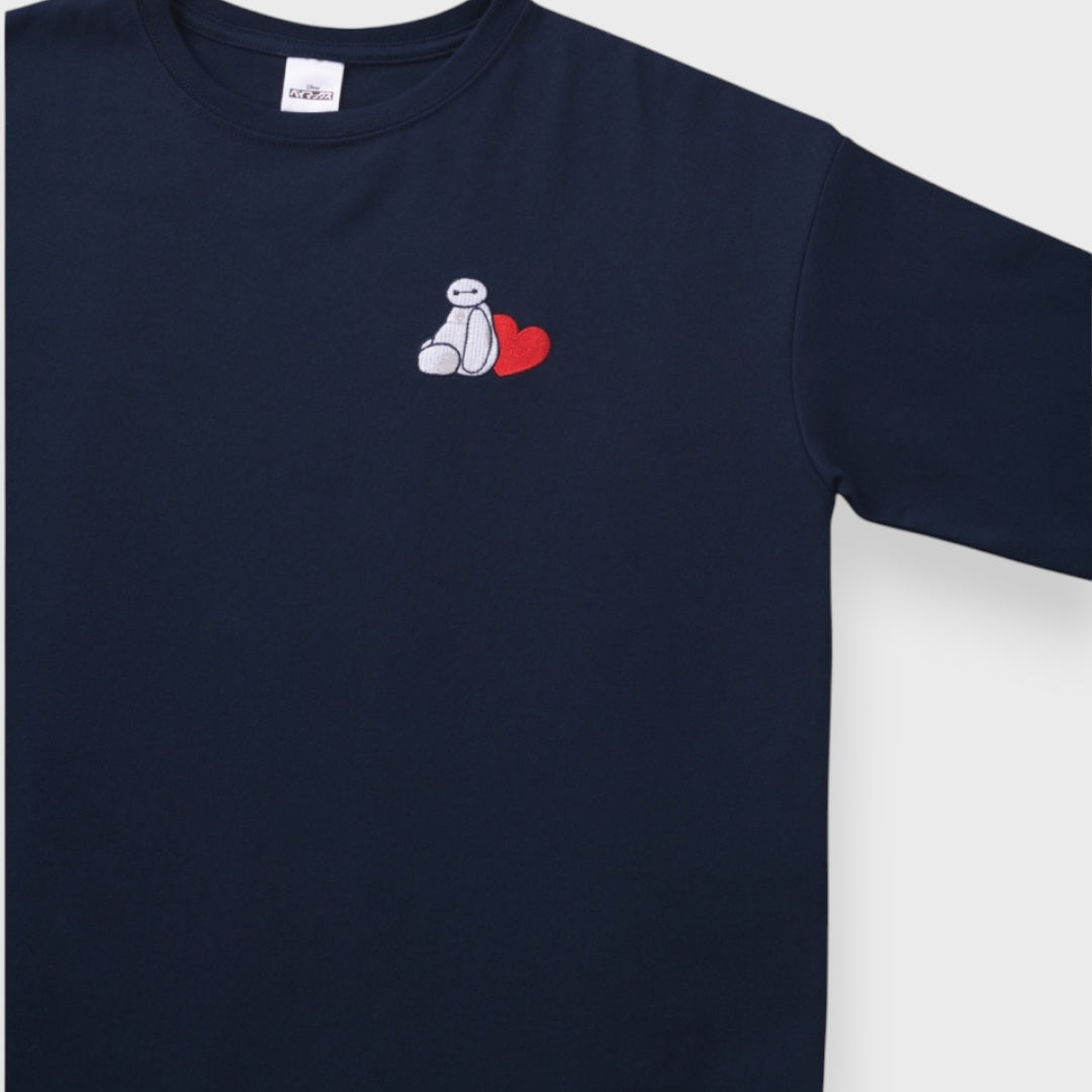 เสื้อยืดแขนยาว Baymax ไอคอนมินิฮาร์ท