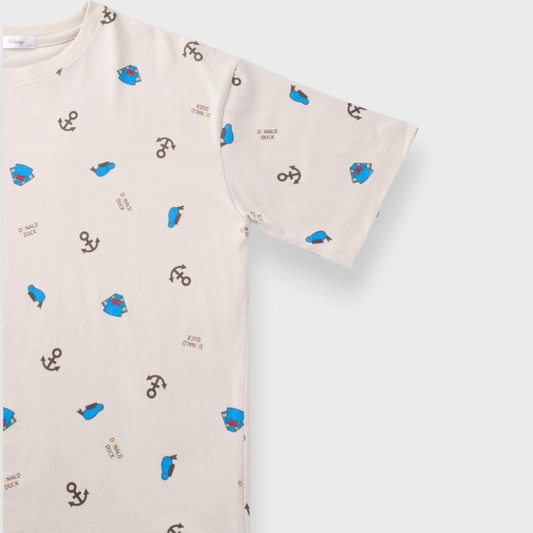 เสื้อยืดโดนัลด์ ดั๊ก ลายมินิมอล “เรียบๆแต่น่ารัก”