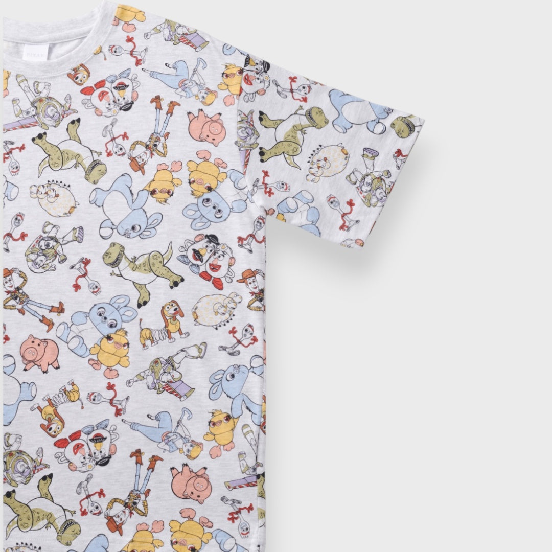 เสื้อยืด Toy Story ลายแก๊งของเล่นสุดป่วน