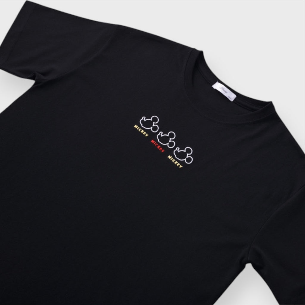 เสื้อยืด Mickey Mouse ลายมิกกี้ ตัวเล็กความน่ารักคูณสาม