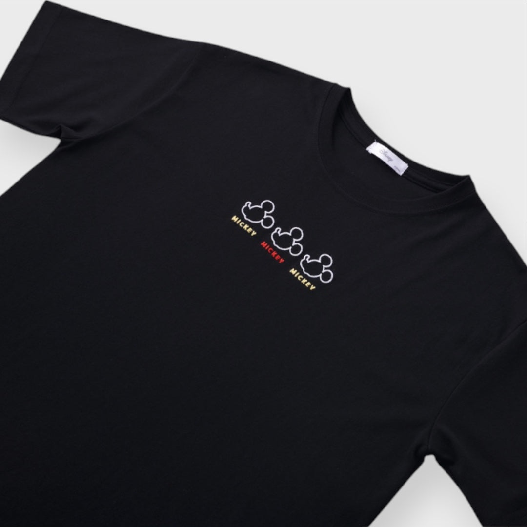 เสื้อยืด Mickey Mouse ลายมิกกี้ ตัวเล็กความน่ารักคูณสาม