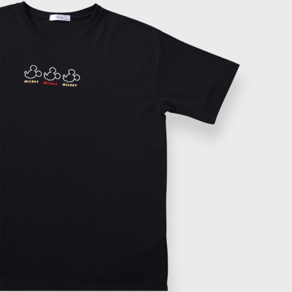 เสื้อยืด Mickey Mouse ลายมิกกี้ ตัวเล็กความน่ารักคูณสาม