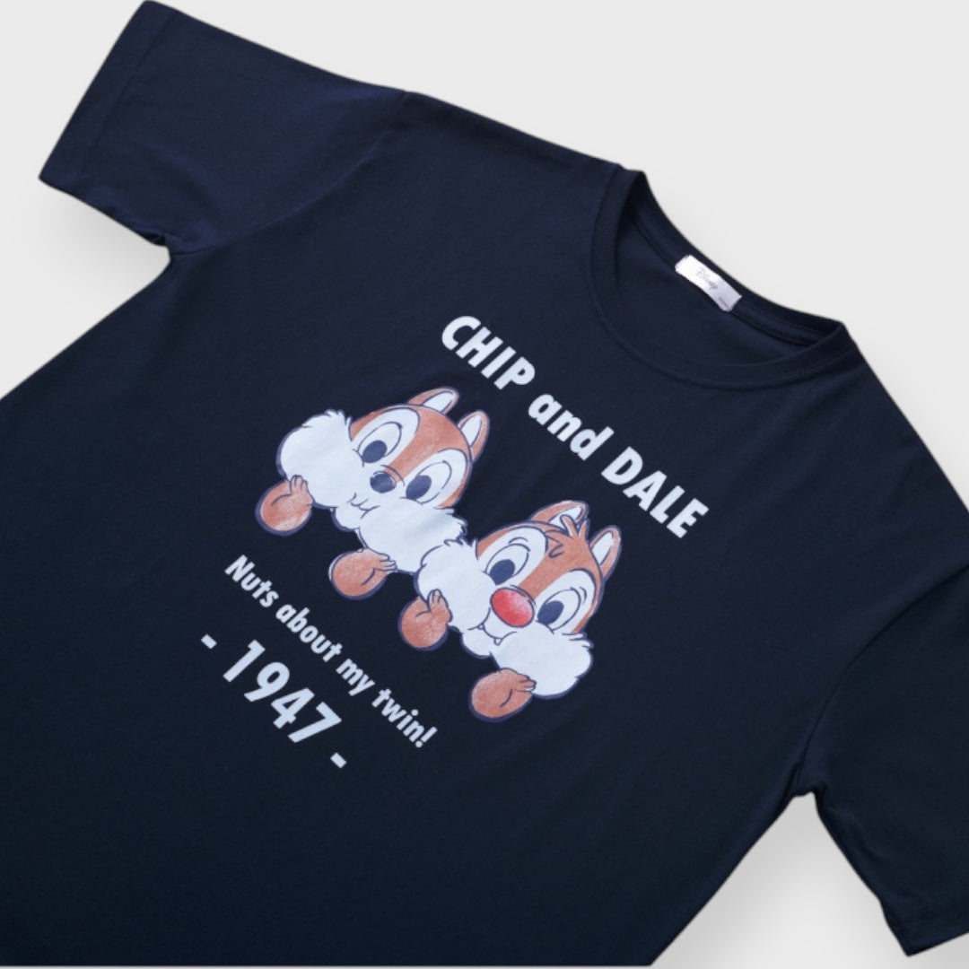 เสื้อยืด Chip & Dale แฝดตัวแสบคู่หูจอมป่วน