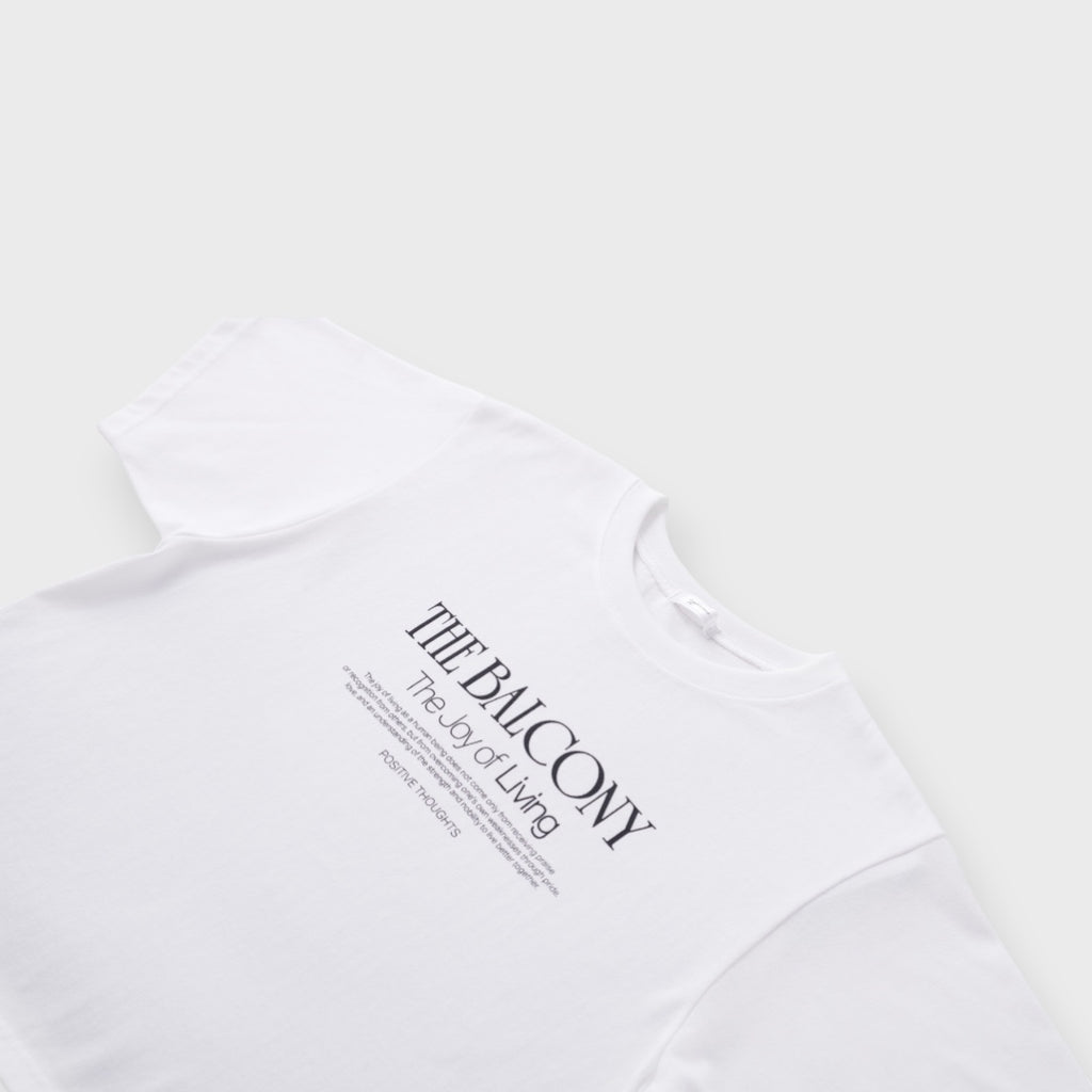 เสื้อยืดแต่งชายลูกไม้ The Balcony ลุคเรียบแต่มีลูกเล่น