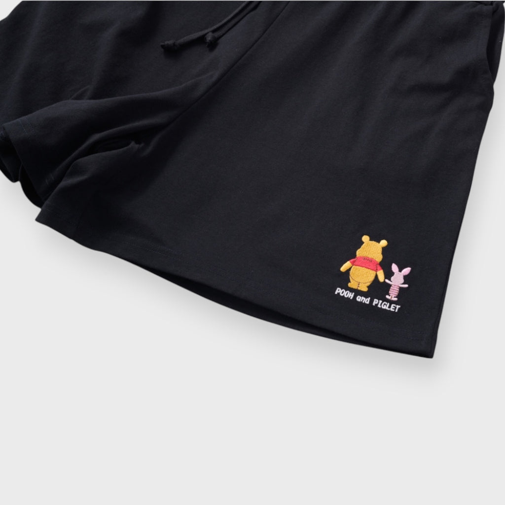 กางเกงขาสั้น Winnie the Pooh & Piglet คู่ซี้สายอบอุ่น (Size M-LL)