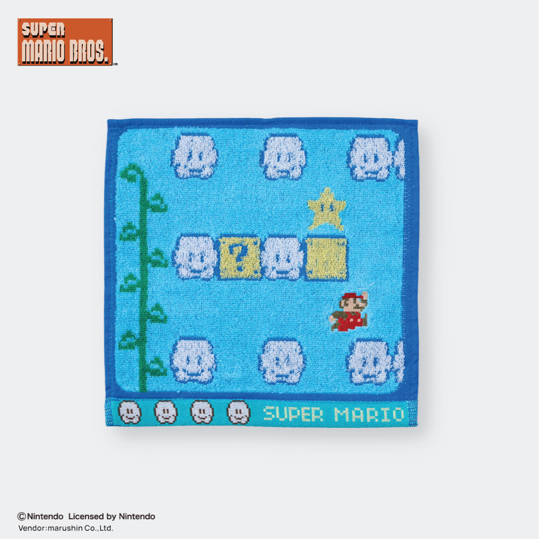 SUPER MARIO BROS.-CHARACTERS HAND TOWEL