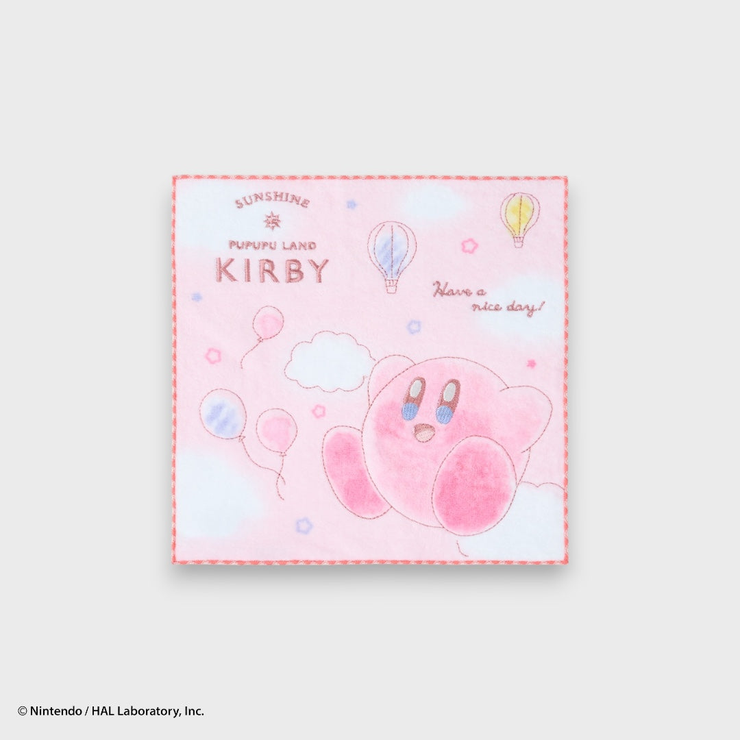ผ้าเช็ดหน้า Kirby  "Pupupu Land Sunshine" นุ่มฟูละมุนมือ