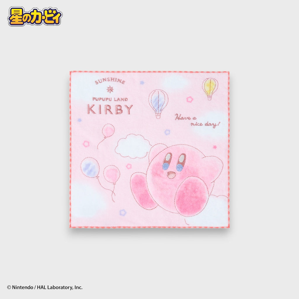 ผ้าเช็ดหน้า Kirby  "Pupupu Land Sunshine" นุ่มฟูละมุนมือ