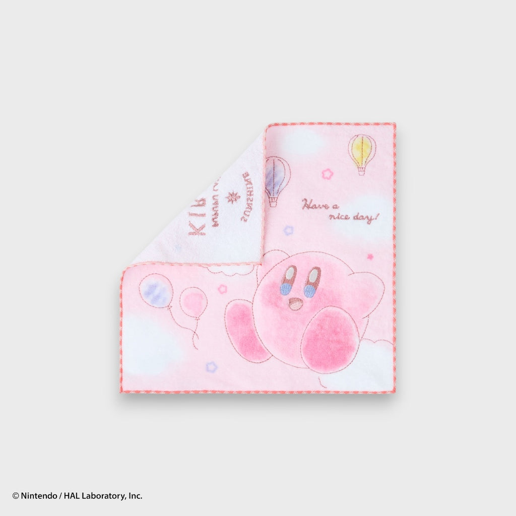 ผ้าเช็ดหน้า Kirby  "Pupupu Land Sunshine" นุ่มฟูละมุนมือ