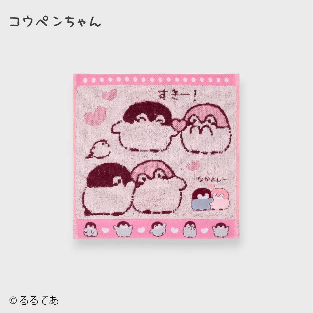 ผ้าเช็ดหน้า Mini Towel Koupen-chan ลายน้องเพนกวินสุดนุบนิบ