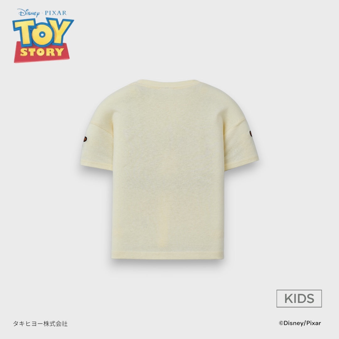 Kids (Size 130-150) เสื้อยืดเด็ก Disney ลาย Woody สไตล์นายอำเภอตัวจิ๋ว