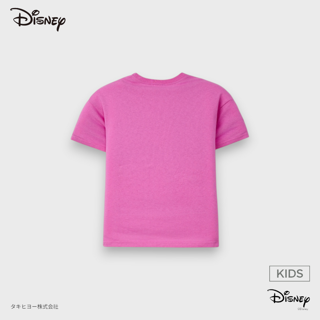Kids (Size 130-150)  เสื้อยืดเด็กสีชมพู มินนี่เมาส์ จากดิสนีย์  เสื้อยืดลายโบว์สุดน่ารัก