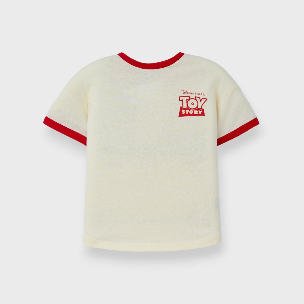 Kids (Size 130-150) เสื้อยืดเด็ก Toy Story ลาย Woody & Bullseye น่ารักสดใสสำหรับเด็ก